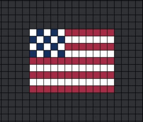 guess the pixel art flag: How does the use of pixels in pixel art reflect the essence of digital art?