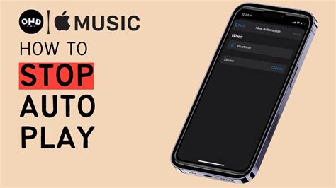 how to stop apple music from playing automatically